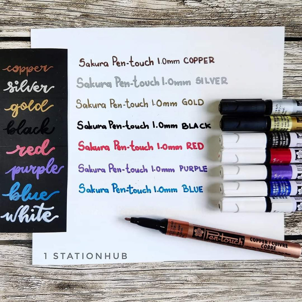 Sakura Pen-Touch Fine 1.0mm Permanent Marker