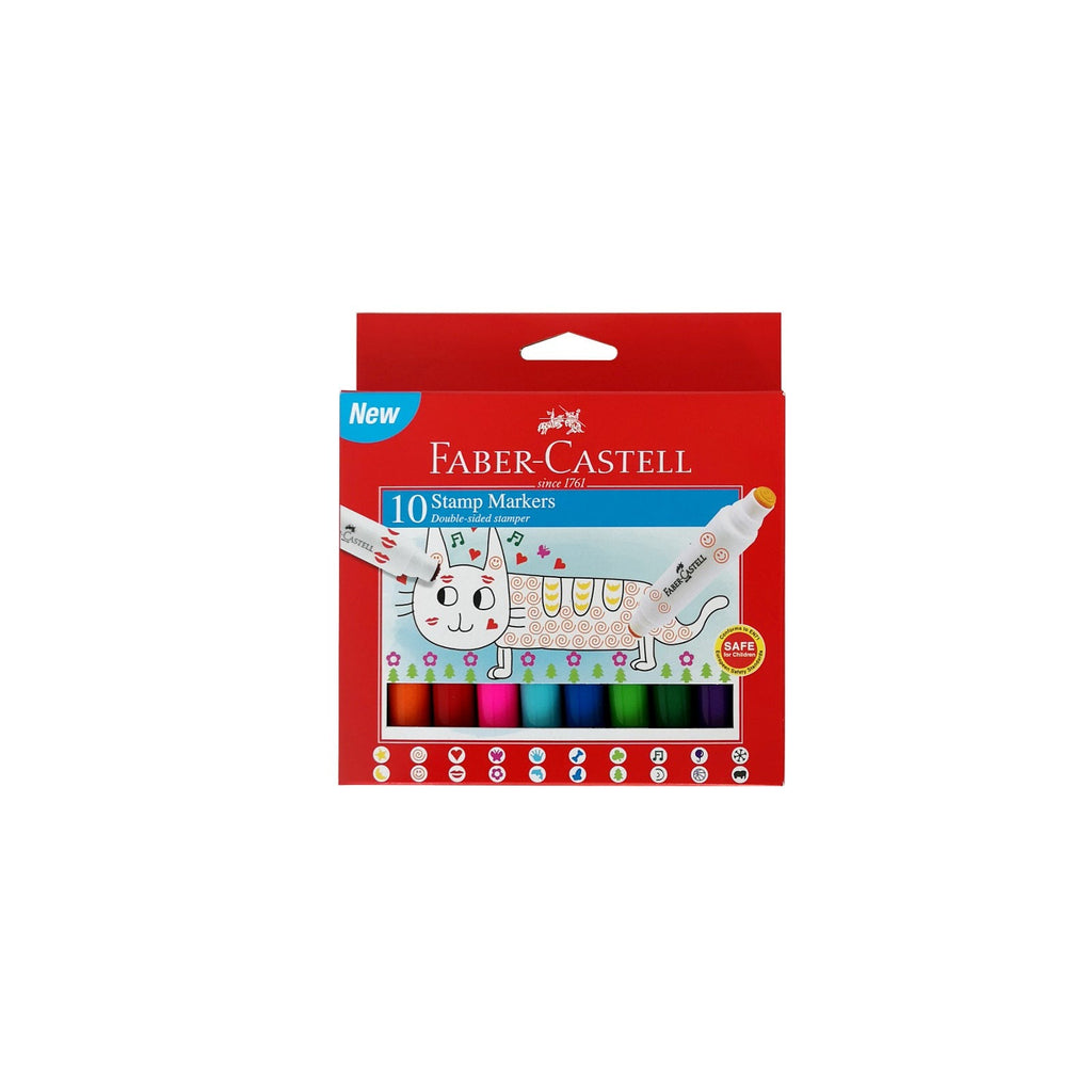 Faber Castell Kids Stamper Markers Double Sided Pen