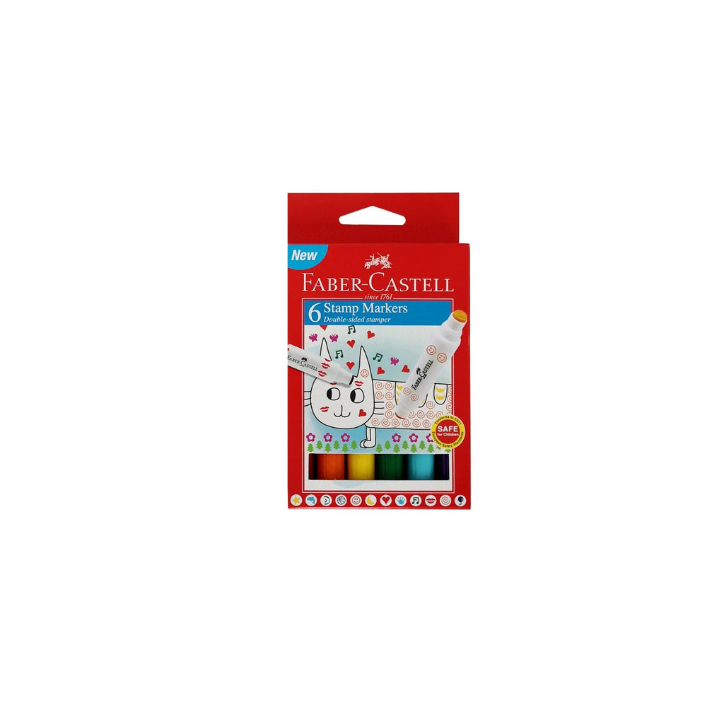 Faber Castell Kids Stamper Markers Double Sided Pen