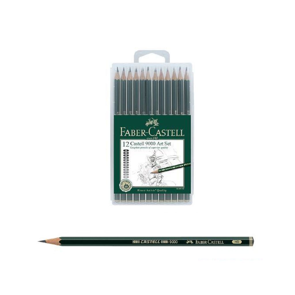 Faber Castell 9000 Drawing Sketching Art Set | 8B-2H