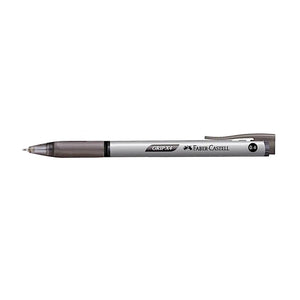 Faber Castell Grip X4 Retractable | Ballpoint Pen 0.4mm - Black