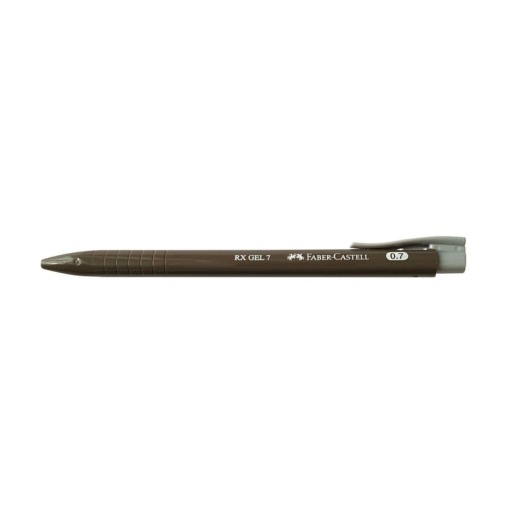 Faber Castell RX7 Gel Ink | 0.7mm Pen - Black