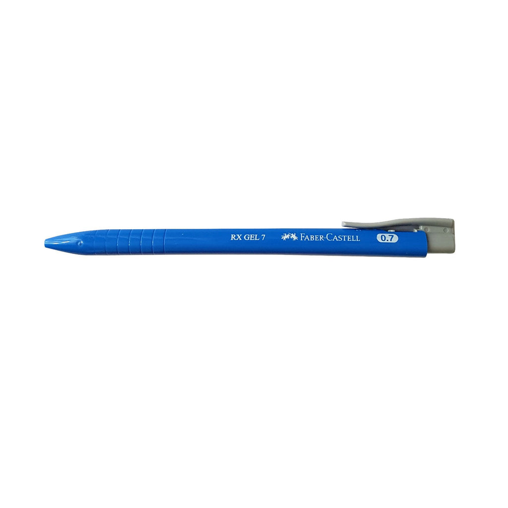 Faber Castell RX7 Gel Ink | 0.7mm Pen - Blue