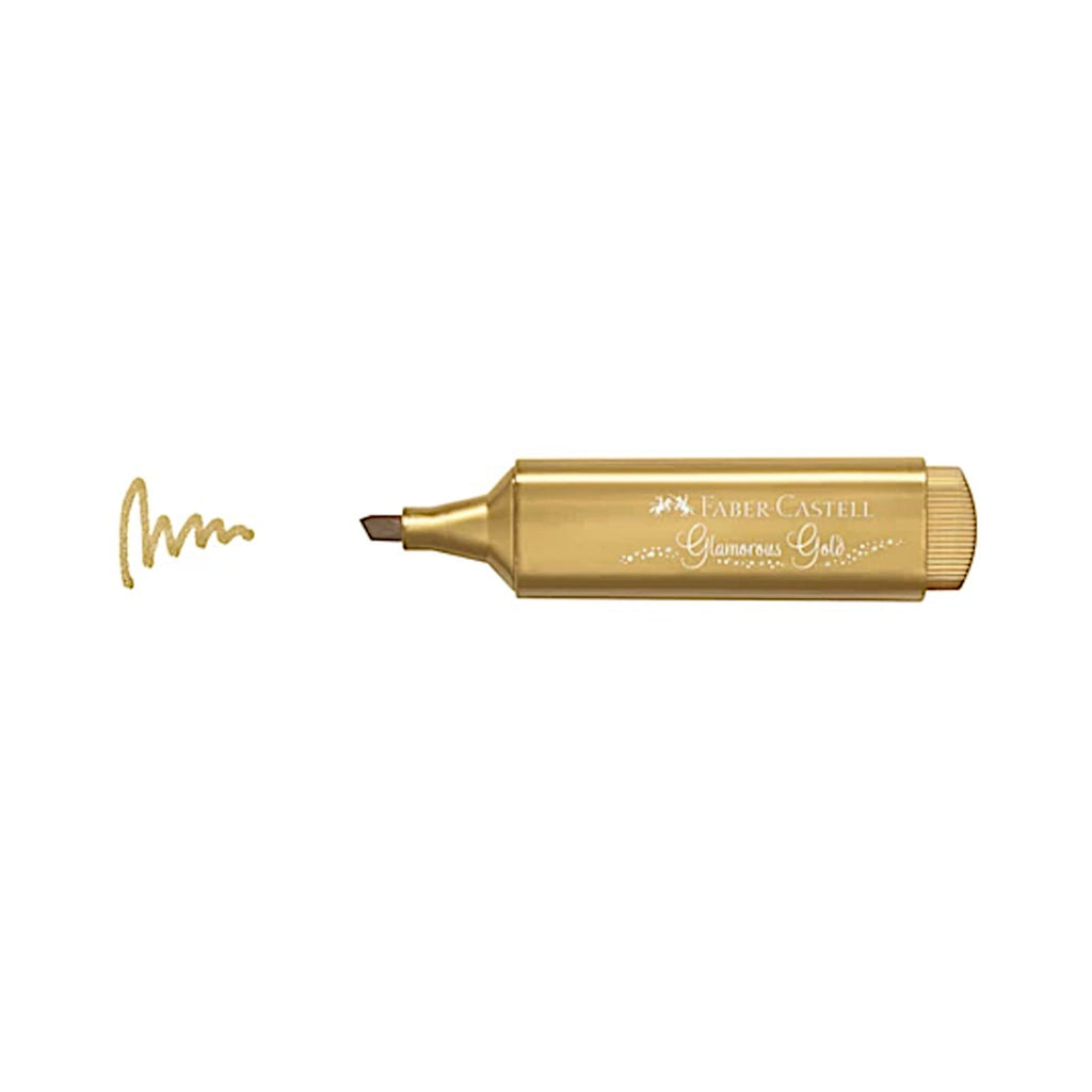 Faber Castell Textliner 46 Sparkling Highlighter - Glamorous Gold
