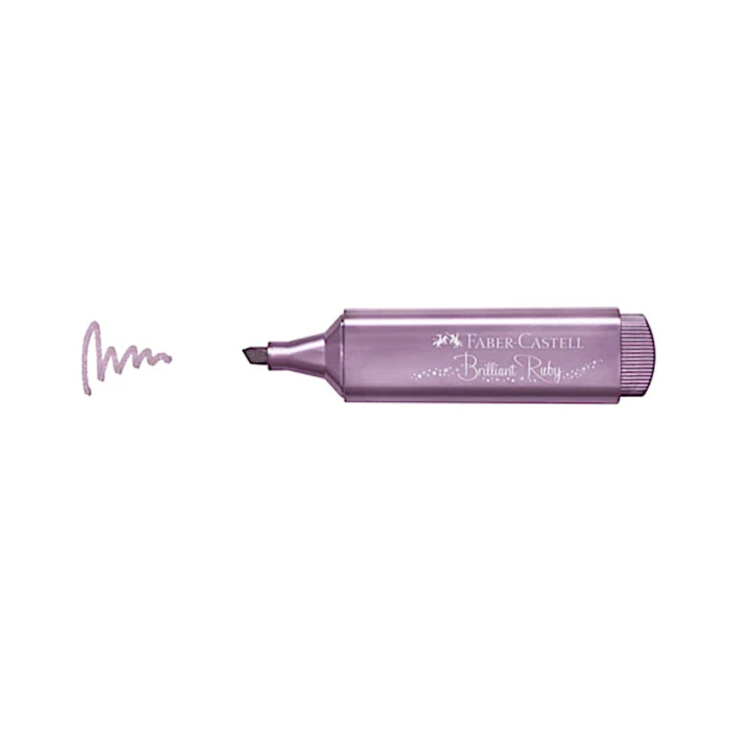 Faber Castell Textliner 46 Sparkling Highlighter - Brillian Ruby