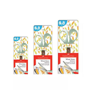 Faber Castell Wheat Straw Scissors | 130mm 150mm 170mm