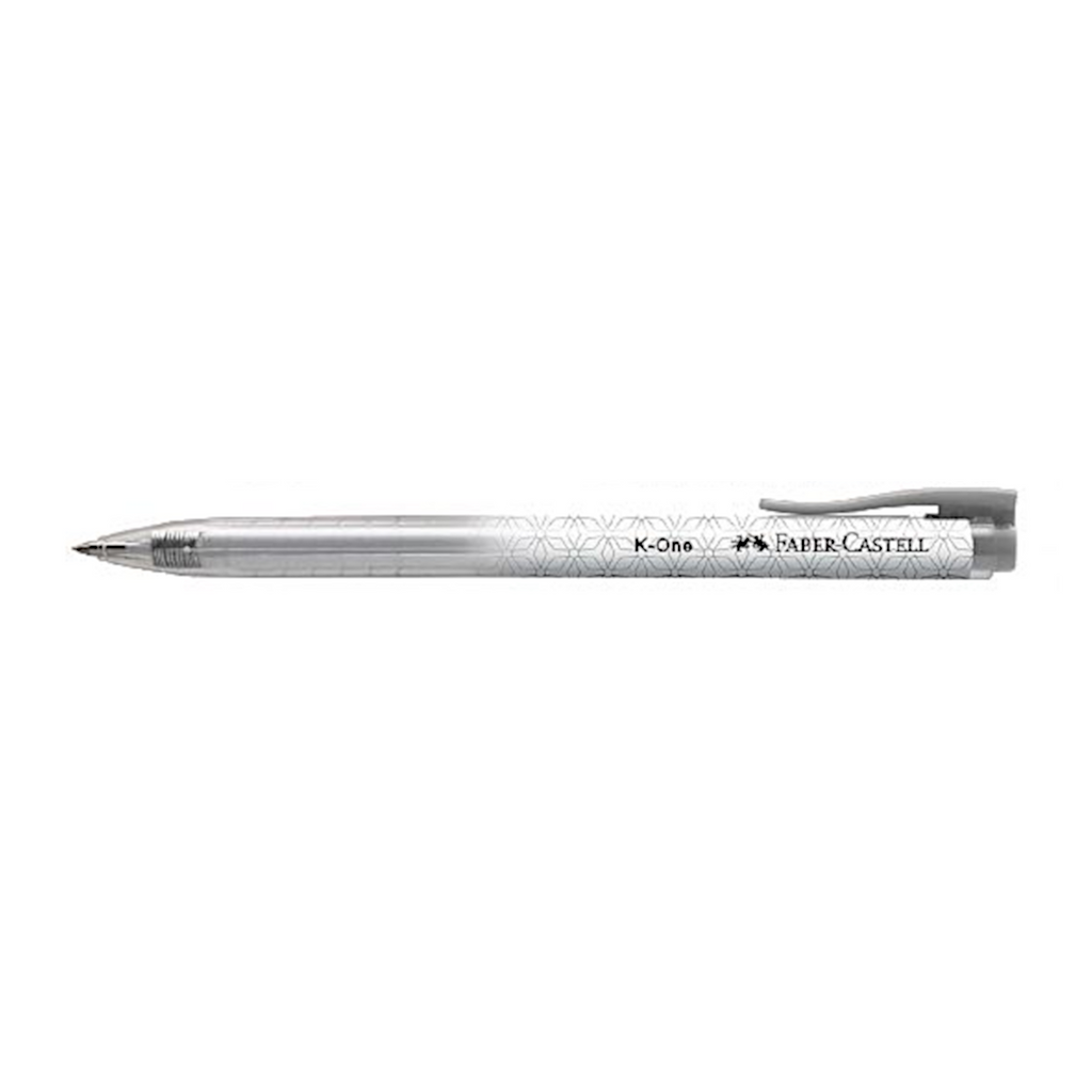Faber Castell K-One Retractable Gel Pen - Black