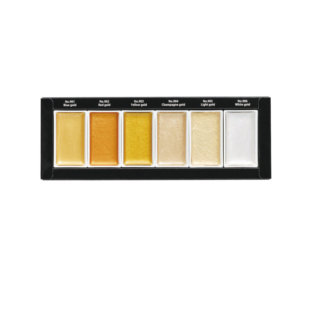 Kuretake Gansai Tambi 6 Colours Set | Starry Colors