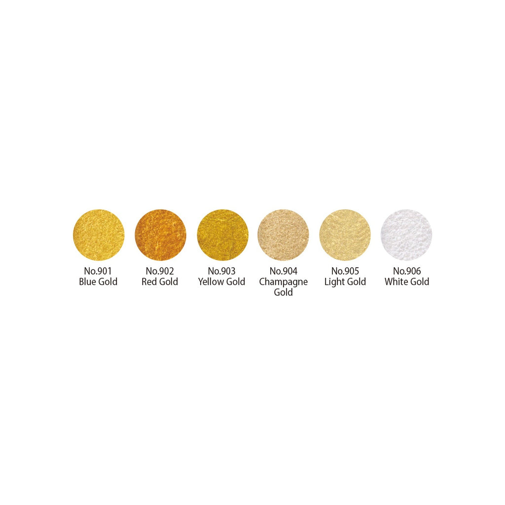 Kuretake Gansai Tambi 6 Colours Set | Starry Colors