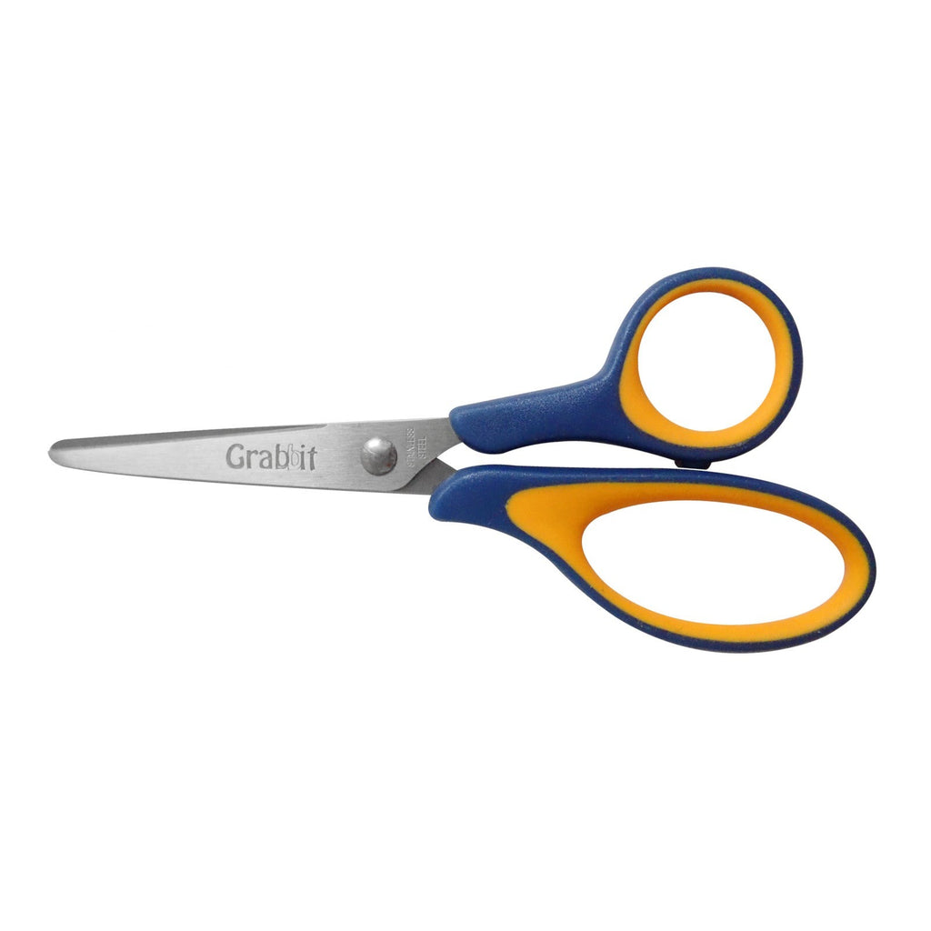 Grabbit 13.5cm Soft Rubber Ring Scissors