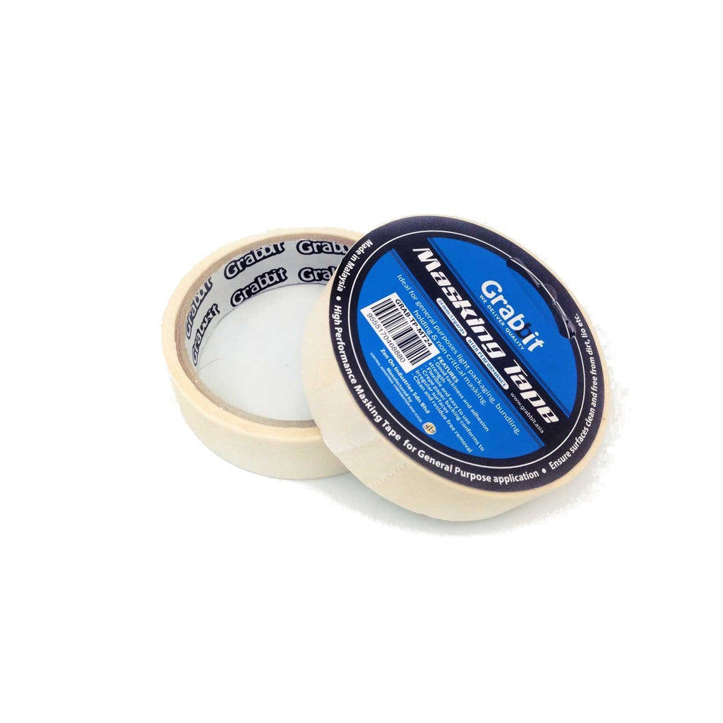 Grabbit Masking Tape | 24mm x 12 yards | 2 Rolls