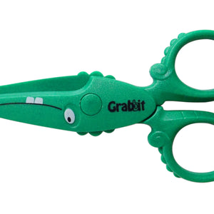 Grabbit 12cm Children Safety Scissors | Crocodile