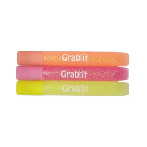 Grabbit Neon Glitter Glue | Pink Peach Lemon