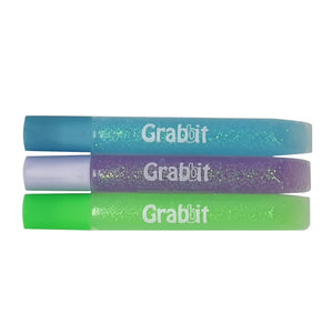 Grabbit Neon Glitter Glue | Lime Sky Blue Purple