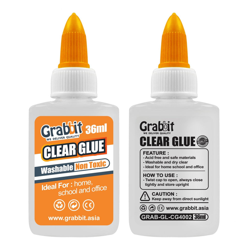 Grabbit Non Toxic Clear Glue