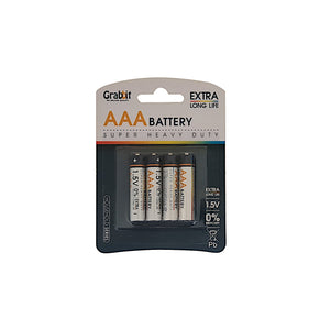 Grabbit Zinc Carbon Battery | AAA