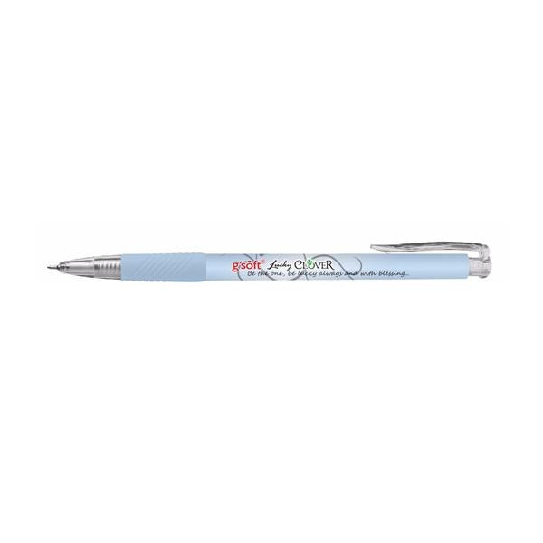 SALE!! G'Soft Lucky Clover Retractable Needle Tip 0.5mm Pen