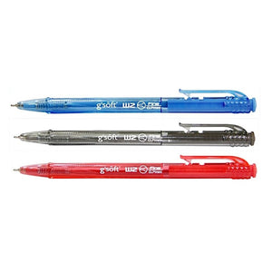 G'Soft W2 Retractable Ball Pen | 0.7mm