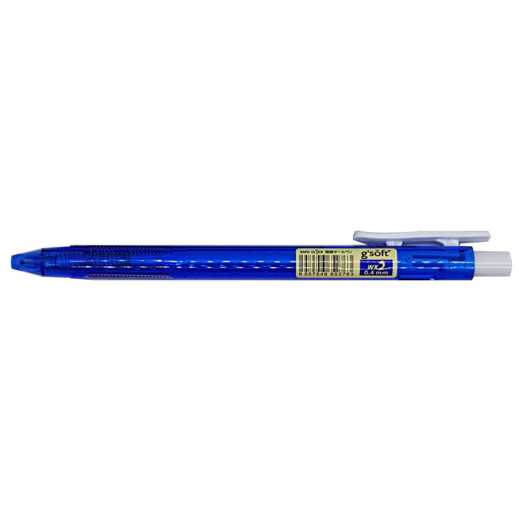 G'Soft Writemate WX2 Safe Click | Nano Tip 0.4mm - Bllue
