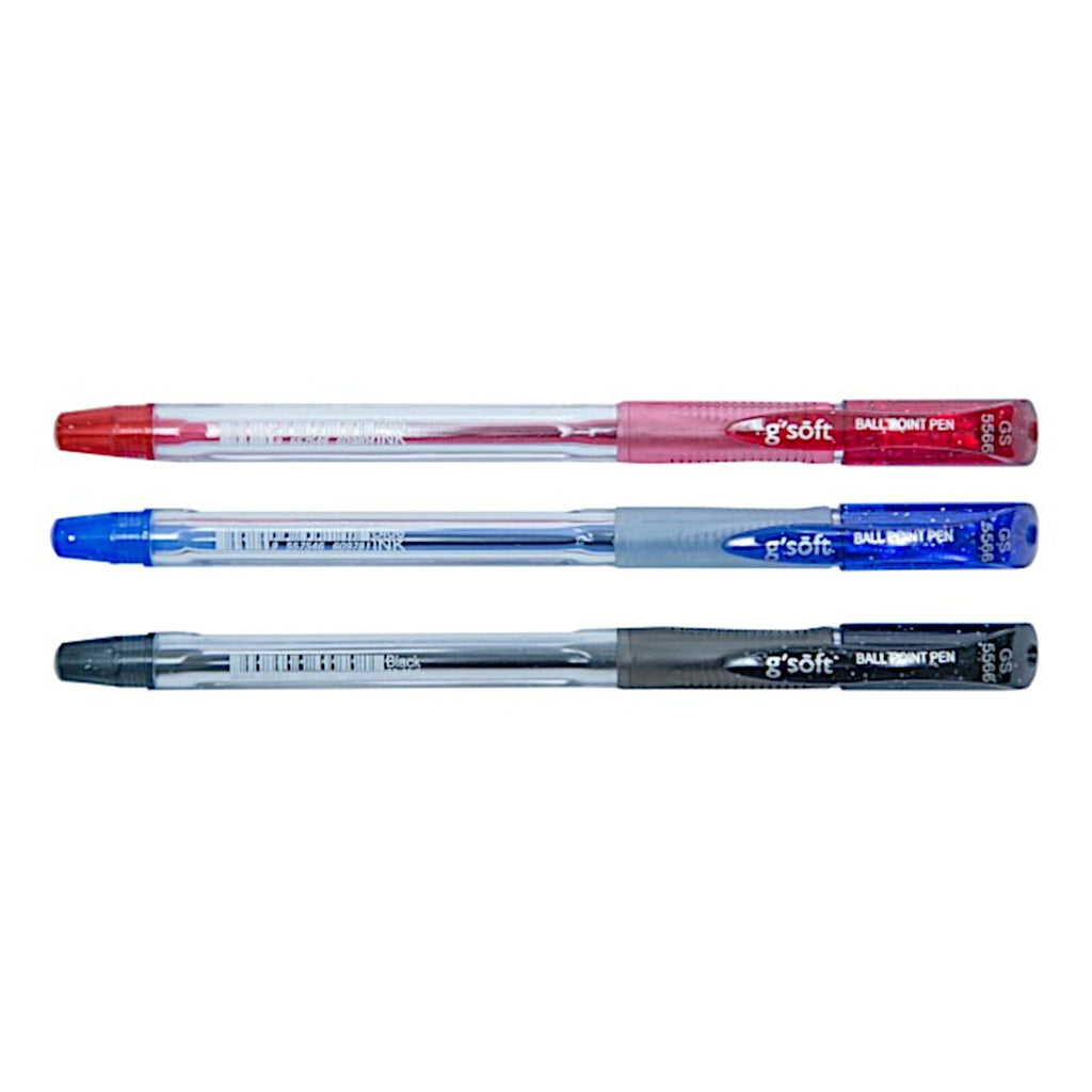 G'Soft 5566 Semi Gel Ball Pen | 0.6mm Bullet Tip