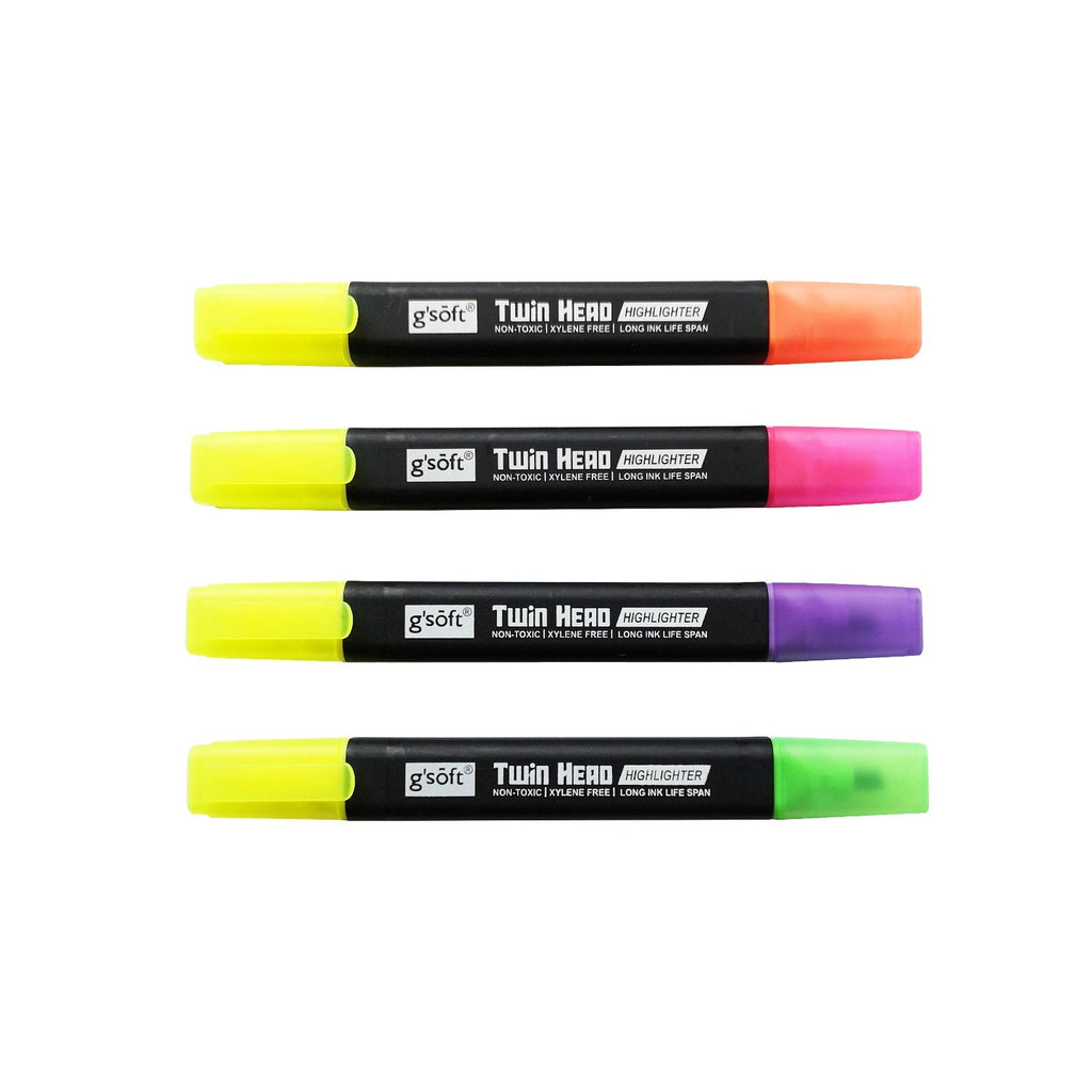 G'Soft Twin Head Highlighter