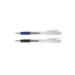 G'Soft Retractable Triangular Grip Gel Ink Pen | 0.38mm - Black and  Blue