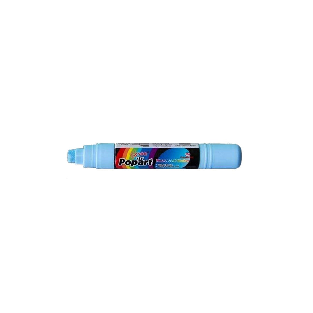 G'Soft Popart Fluorescent Marker Liquid Chalk - 10mm - Blue