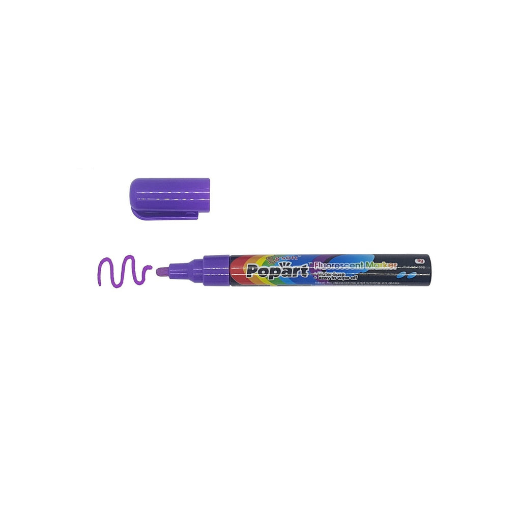 G'Soft Popart Fluorescent Marker Set - 2mm
