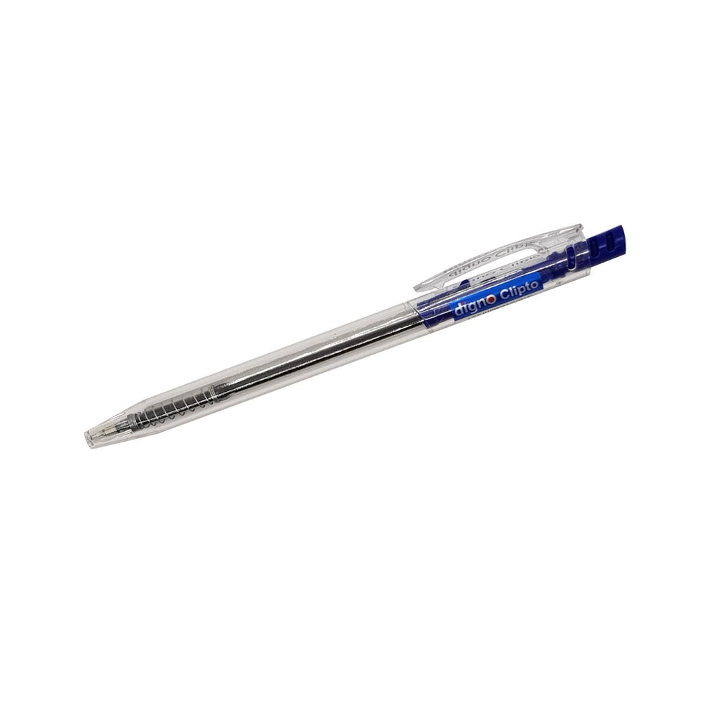 Grabbit Digno Clipto | 0.7mm Needle Tip Pen - Blue