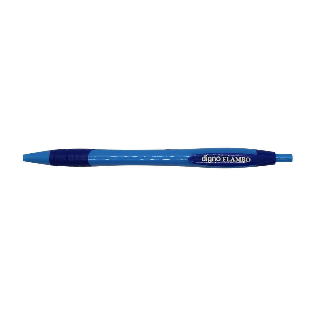 Grabbit Digno Flambo | 0.7mm Needle Tip Pen | Blue Ink
