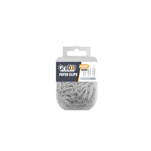 Grabbit 28mm Round Silver Paper Clips