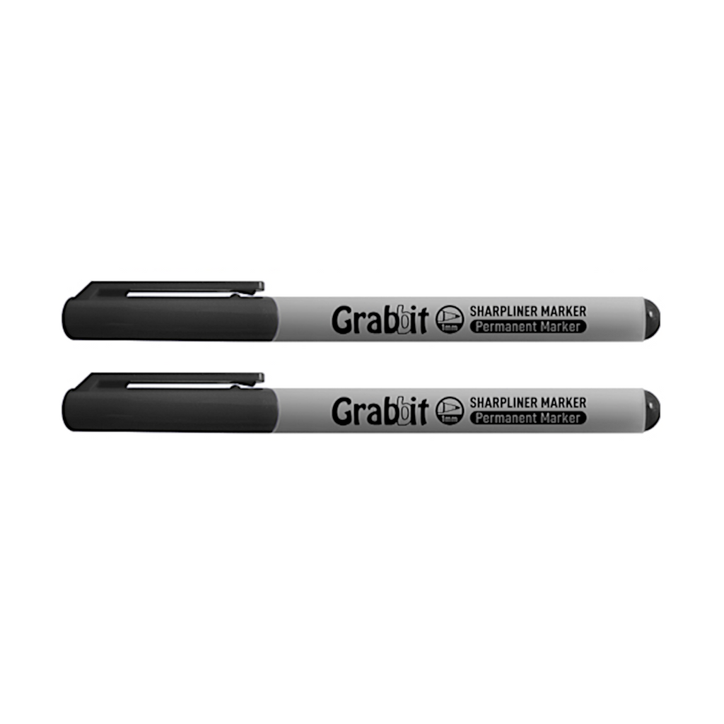 Grabbit Sharpliner Permanent Marker - Black
