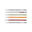 G'Soft Mulia 2B Pencils | Pattern Design