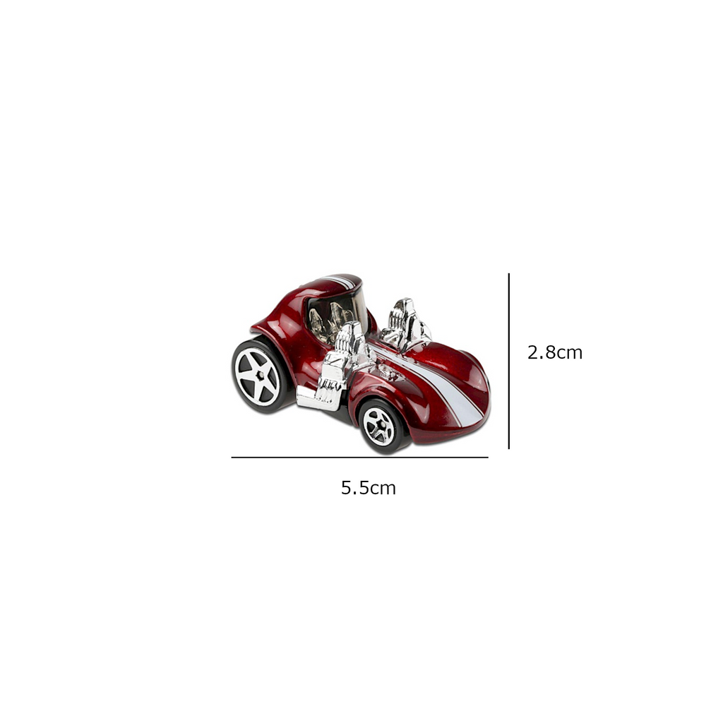 Mattel Hot Wheels Tooned Series | Twin Mill - Dark Red (13/250)