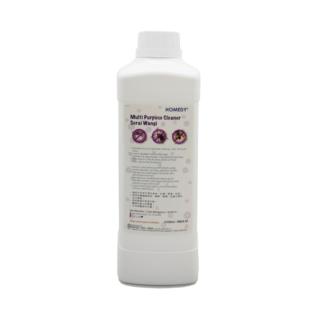 Homedy Multi Purpose Cleaner Serai Wangi | 1L - Lemongrass