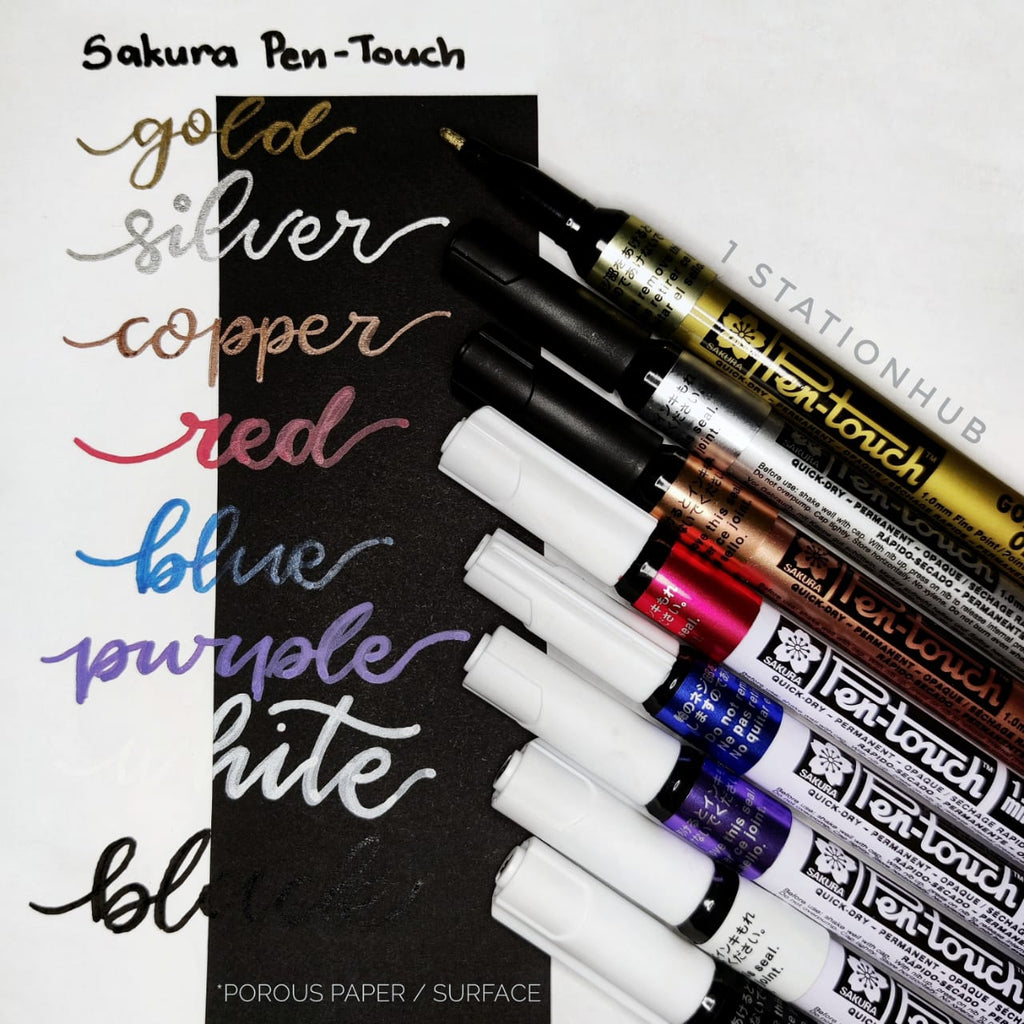 Sakura Pen-Touch Fine 1.0mm Permanent Marker