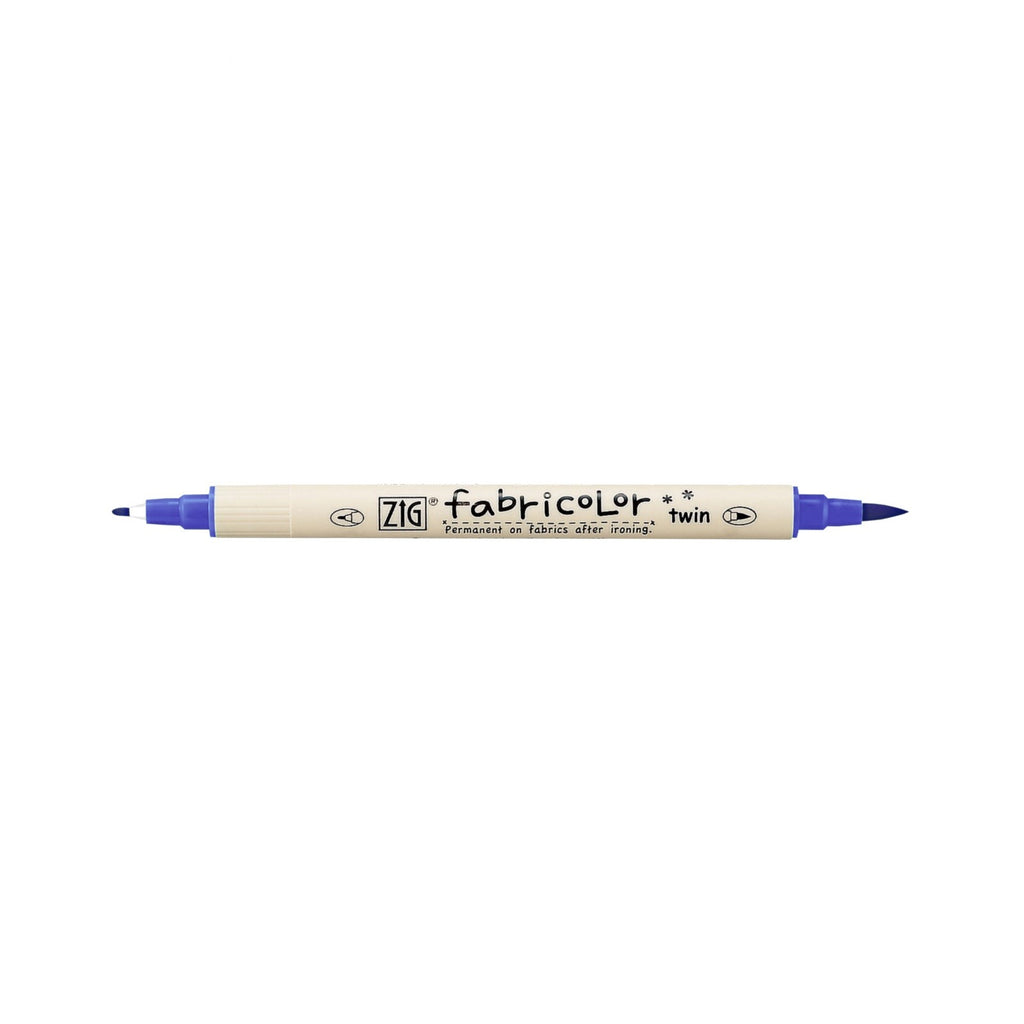 Zig Kuretake Fabricolor | Dual Tip - Blue