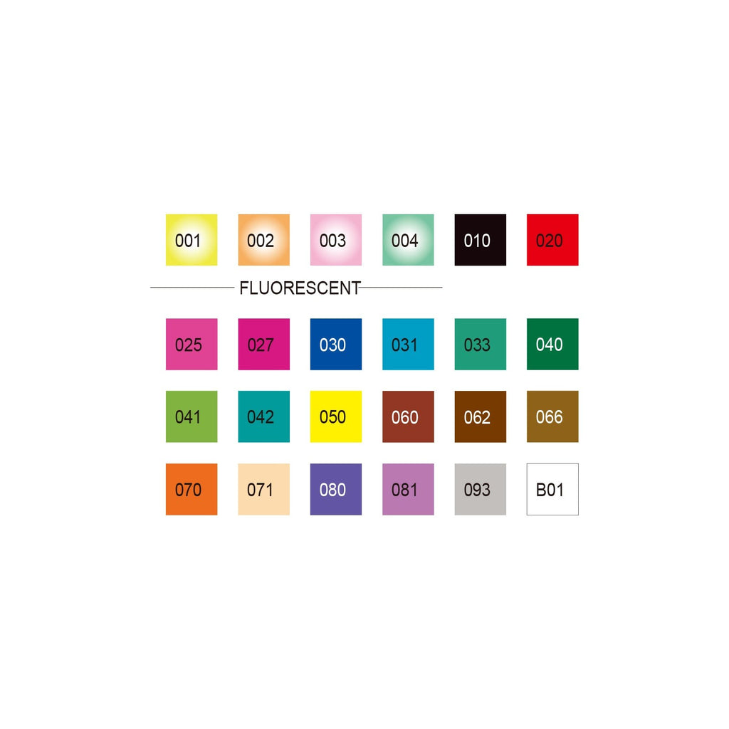 Zig Kuretake Fabricolor | Dual Tip - Pack of 24 Pens
