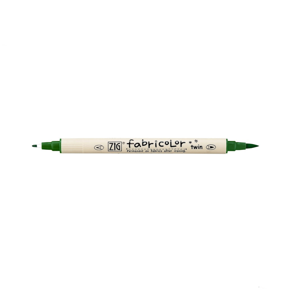 Zig Kuretake Fabricolor | Dual Tip - Green
