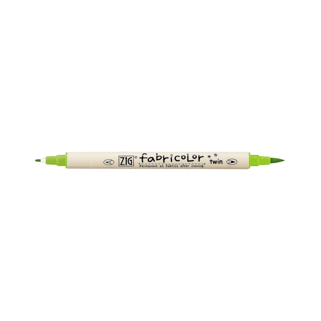 Zig Kuretake Fabricolor | Dual Tip - Light Green