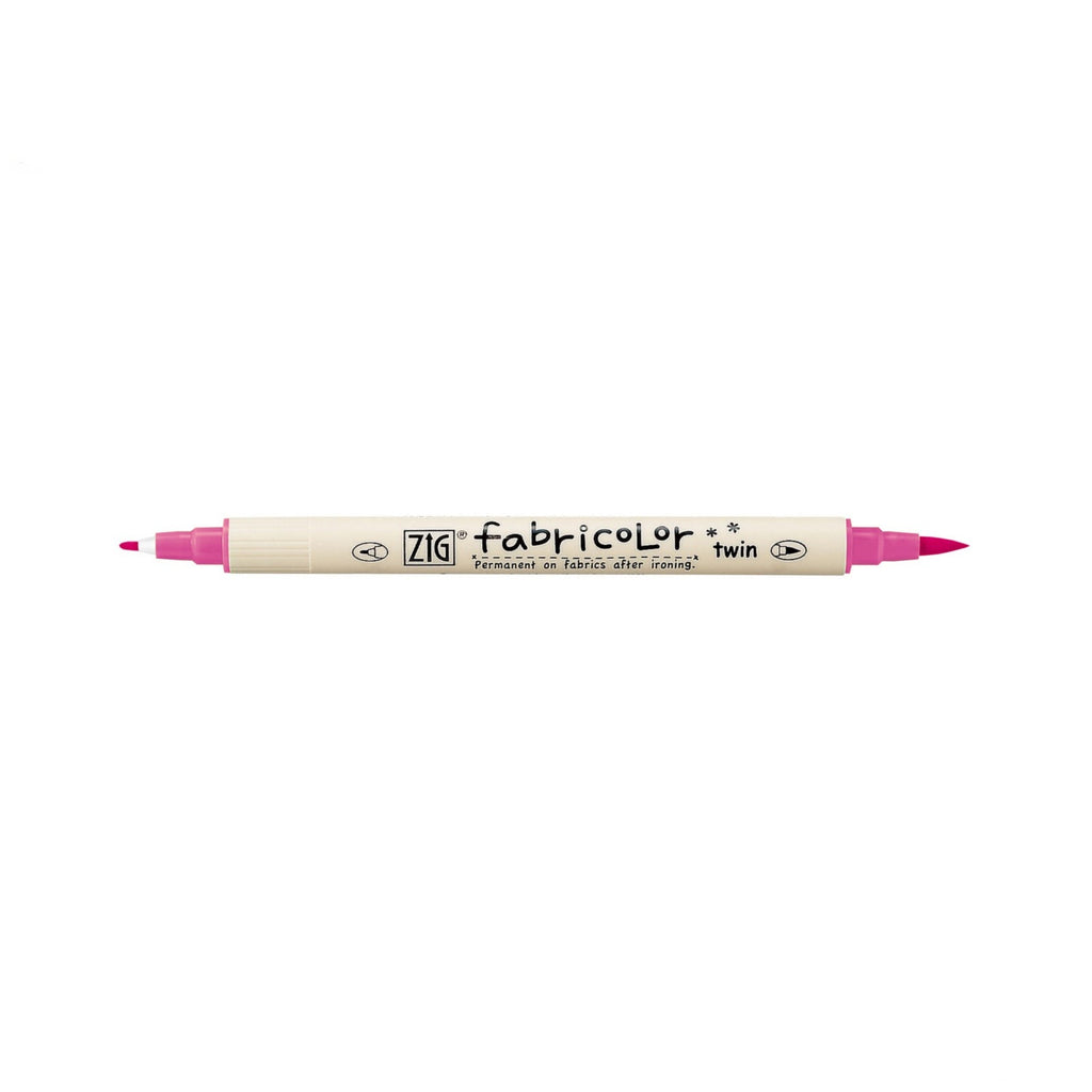 Zig Kuretake Fabricolor | Dual Tip - Pink