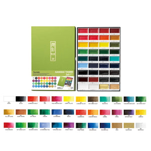 Zig Kuretake Gansai Tambi Watercolour | 36 Colour Set