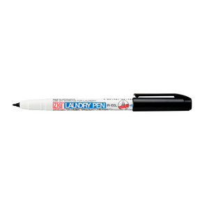 Zig Kuretake Laundry Pen Medium 0.8mm | Black