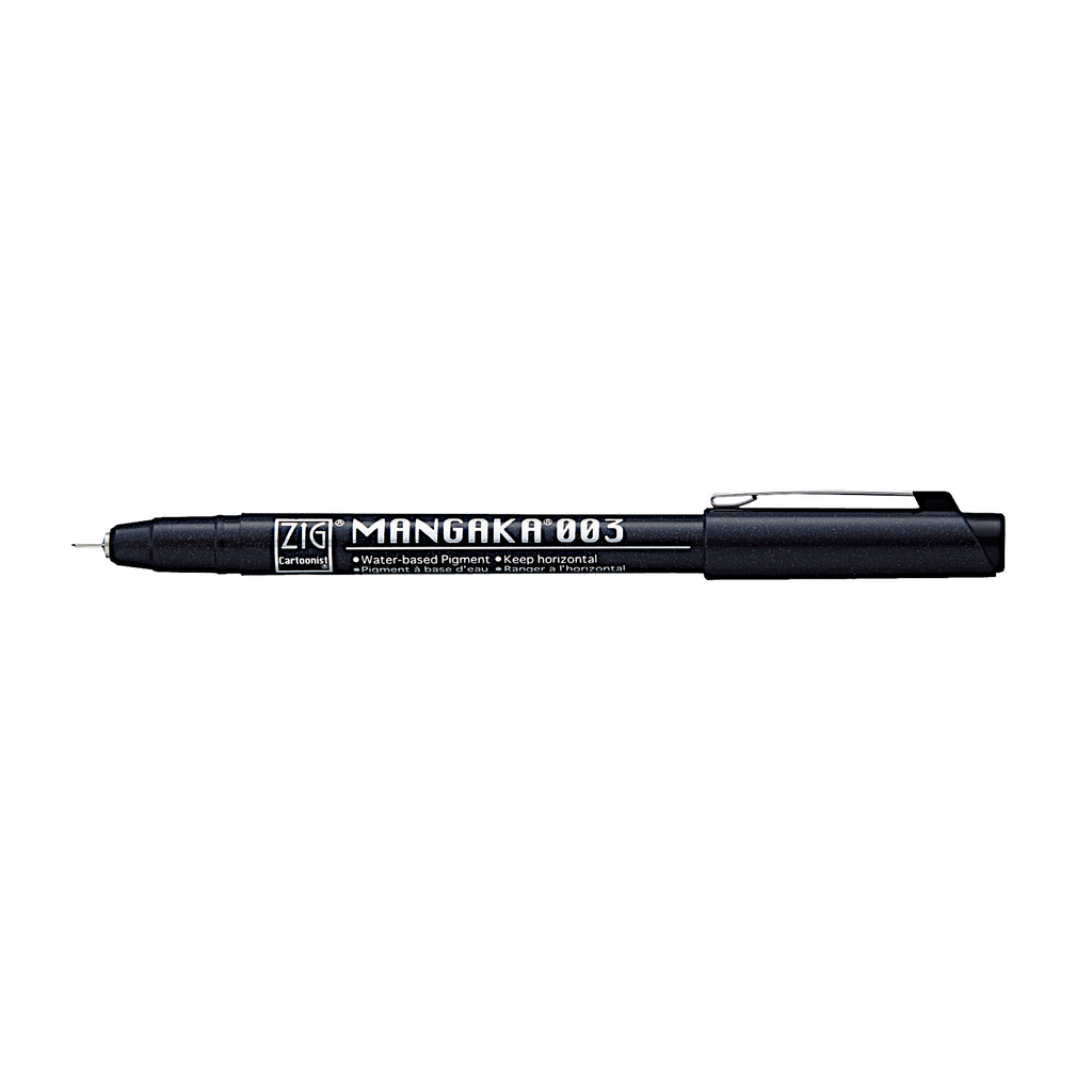 ZIG KURETAKE Cartoonist Mangaka Liner Pen | Black - 003
