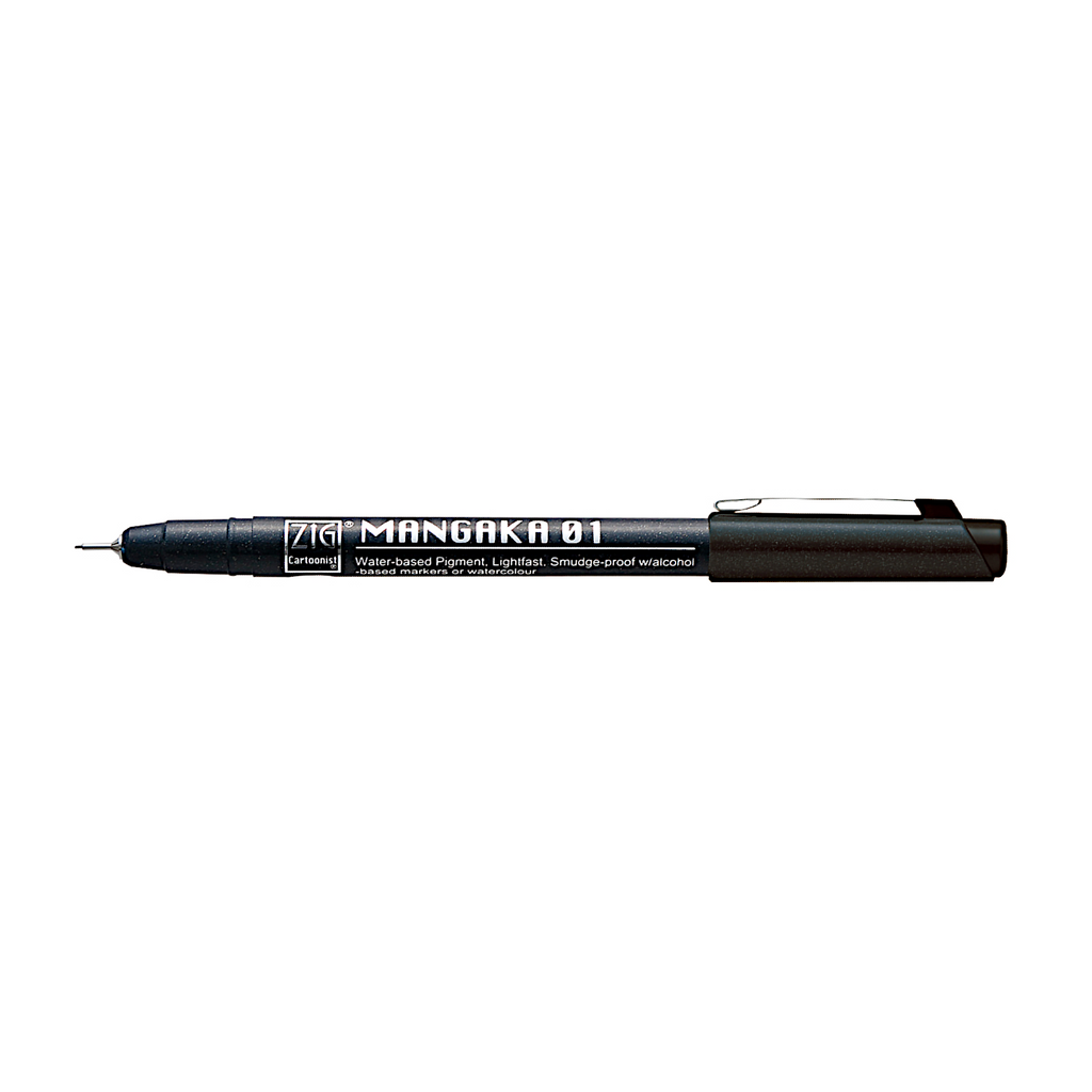 ZIG KURETAKE Cartoonist Mangaka Liner Pen | Black - 01