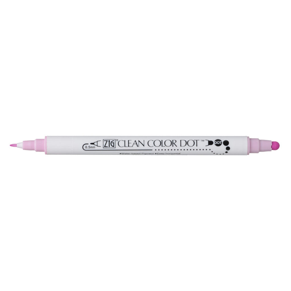 Kuretake Zig Clean Colour Dot Pen - Candy Pink (#206)