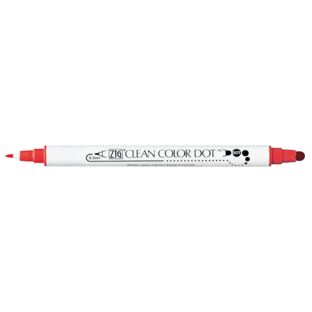 Kuretake ZIG Clean Colour Dot - Red (#020)