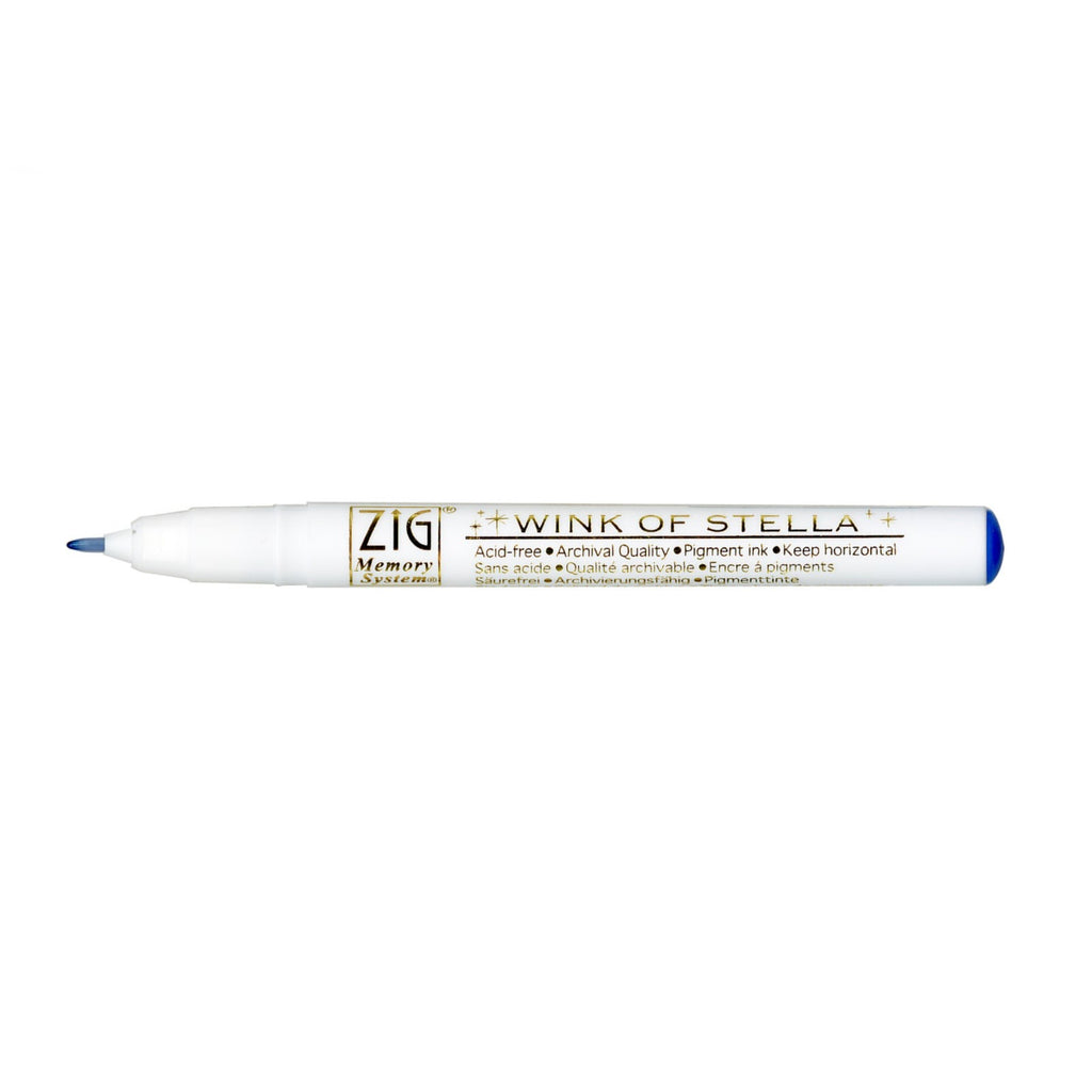 Zig Kuretake Memory System | Wink of Stella - Glitter Blue