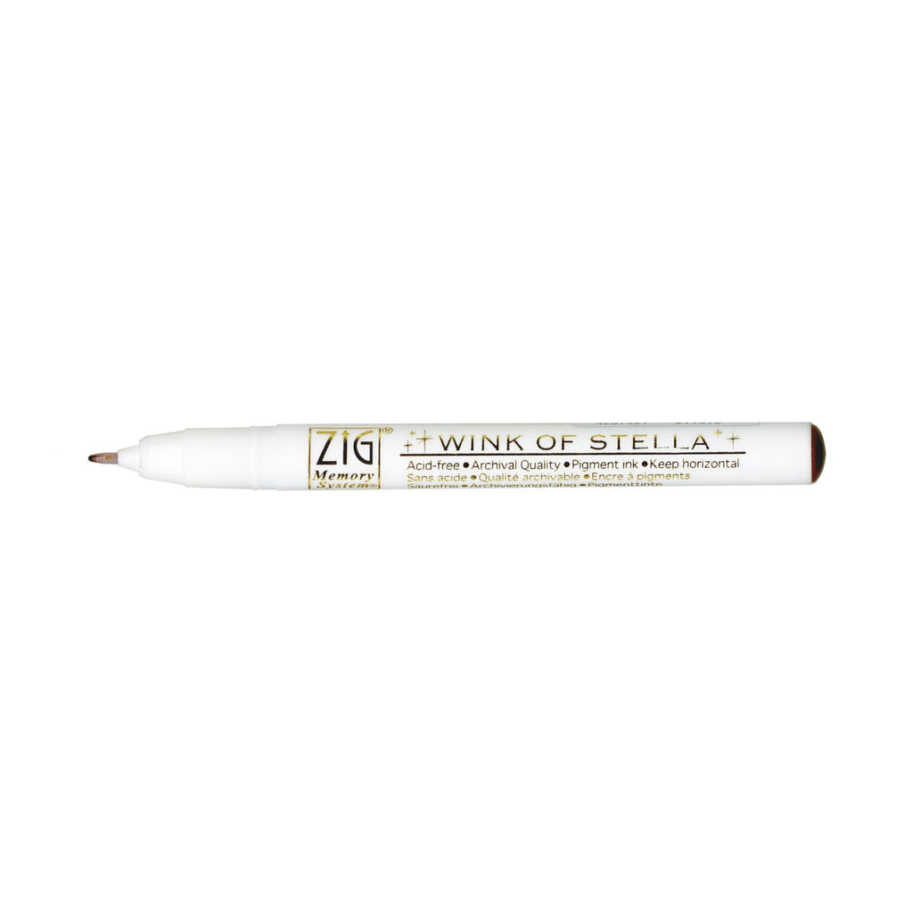Zig Kuretake Memory System | Wink of Stella - Glitter Brown