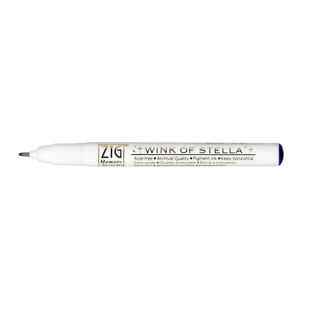 Zig Kuretake Memory System | Wink of Stella - Glitter Violet